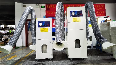 一體式打磨除塵工作臺(tái),執(zhí)信環(huán)?？萍?0年制造廠家！