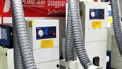 車間煙塵污染大，用執(zhí)信環(huán)保焊接煙塵凈化機(jī),輕松解決！