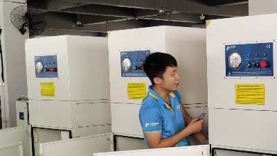 防爆型濾筒除塵器-整機防爆資質除塵器-執(zhí)信環(huán)保制造廠家！